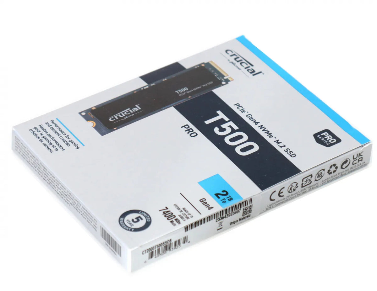 Crucial T500 PCIe Gen4 NVMe M.2 SSD – TechDeals Pte Ltd