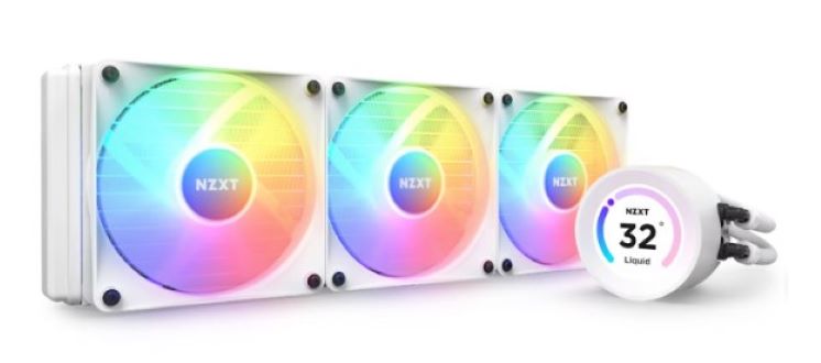 Nzxt Kraken Elite 360 RGB 360mm AIO Liquid Cooler LCD Display and