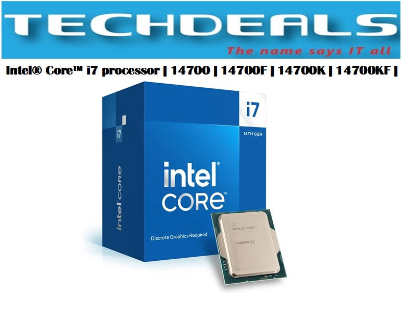 Intel Core i7-14700F 14世代 LGA1700 Intel Core i7 Processor 14700F, 33M Cache, up to 5.40 GHz