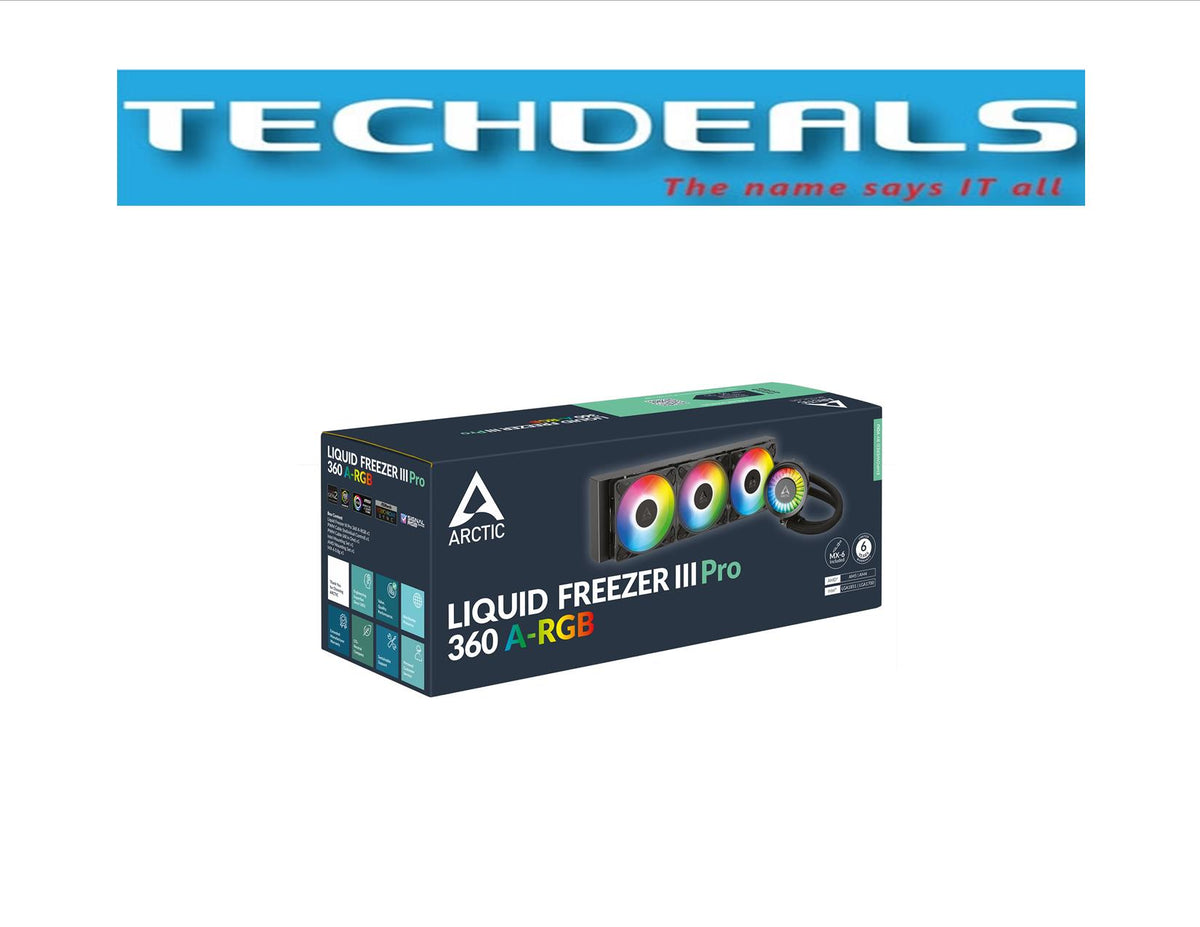 ARCTIC Liquid Freezer III Pro 360 – Black / White (A-RGB) | Black