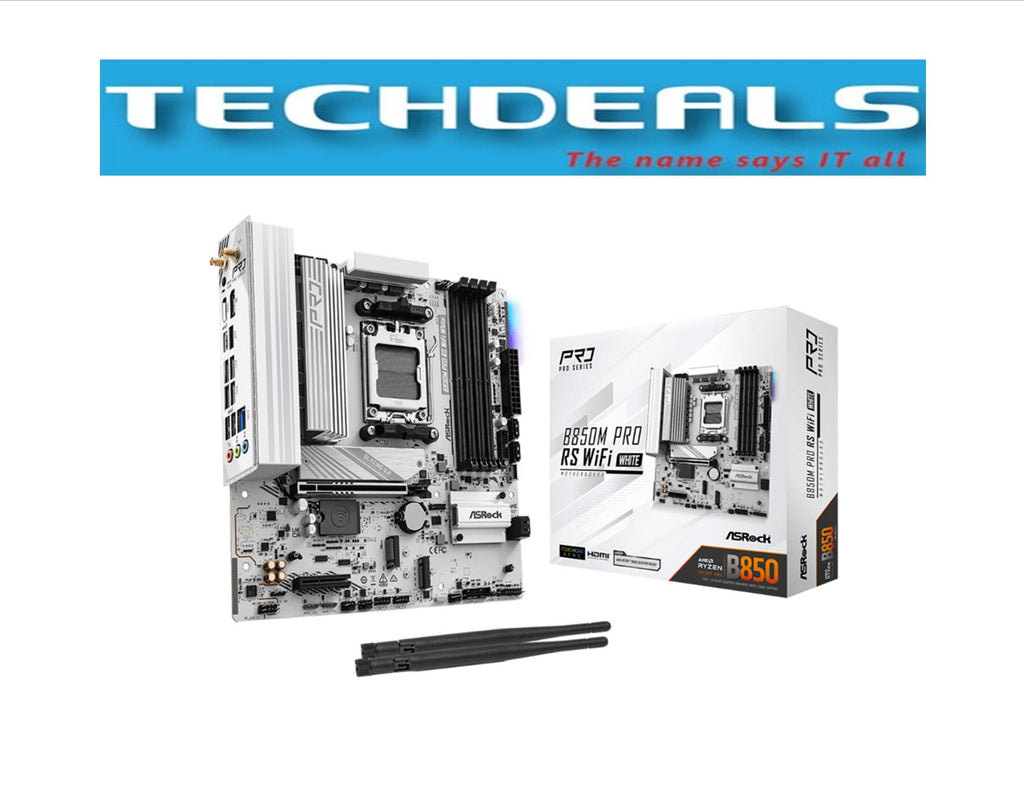ASROCK B850M PRO RS WIFI WHITE