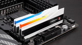 G.Skill Trident Z5 RGB DDR5-7600 CL38-48-48-121 1.35V 48GB (2x24GB) Intel XMP Black/White