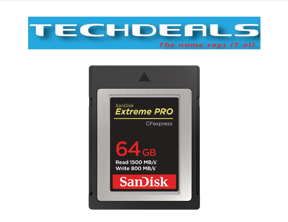 SanDisk Extreme Pro CFexpress® Card Type B - 64GB/128GB/256GB