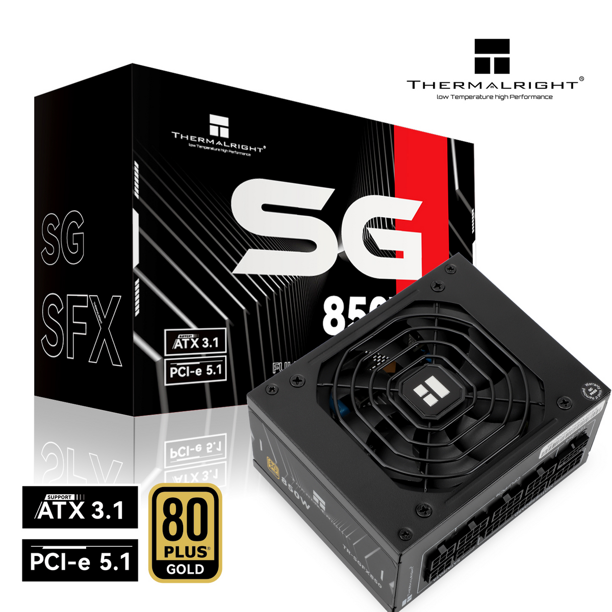 Thermalright SFX 850W Gold Modular ATX3.1+Gen5.1 – TechDeals