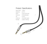 Ugreen 10735 3.5mm Male to Male Audio Cable - 2M Black