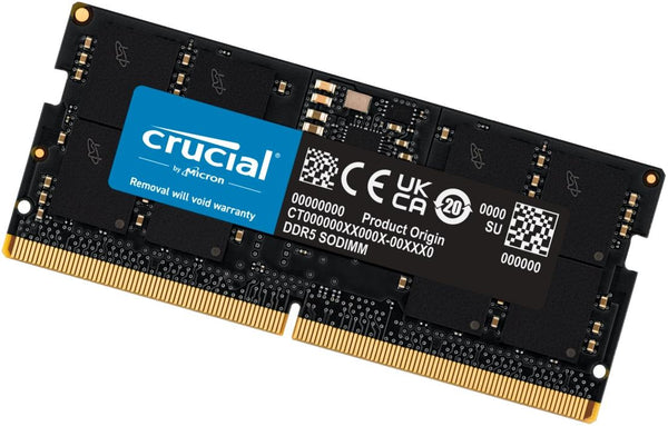 Crucial RAM 16GB DDR5 4800MT/s CL40 Laptop Memory CT16G48C40S5 at