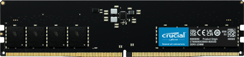 Crucial CT32G48C40U5 DDR5-4800 UDIMM CL40 PC RAM Memory - 32GB