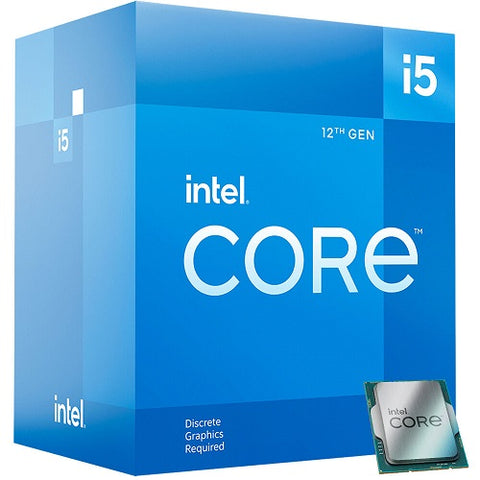 Intel Core i5-12400F 6-Core Processor | 18M Cache | up to 4.40 GHz | No Onboard Graphics Support
