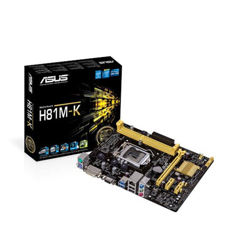 Asus H81M-K Intel Socket 1150 mATX Motherboard