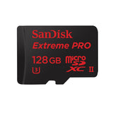 Extreme Pro MicroSD Card | U3, UHS-II R-275MB/s W-100MB/s | with SD Adapter | 64GB | 128GB
