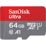 SDSQUA4 Ultra MicroSDXC Card without Adapter | A1, C10, 120M Read, U1