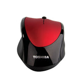W80 Blue LED Wireless Optical Mouse | Grey | Red