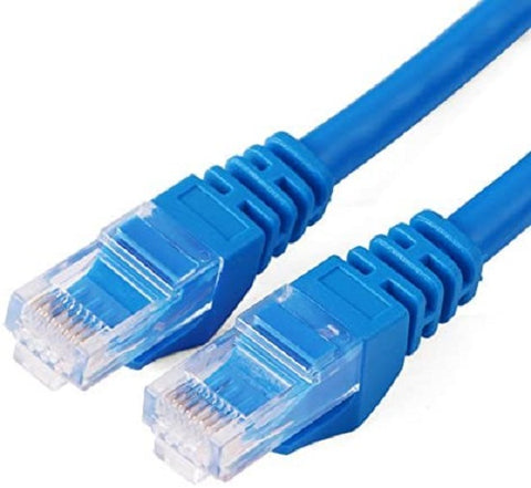 Cat 6 UTP Lan Cable Round Blue |11201- 1M |11202 - 2M