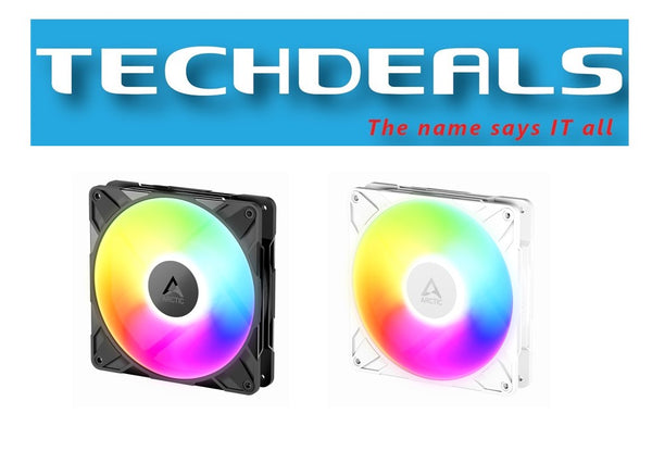 Artic P14 Pro-A-RGB 140mm Single Fan Black/White