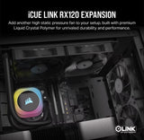 CORSAIR iCUE LINK RX120 120mm PWM Fans Expansion Fan, Single Fan