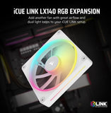 CORSAIR iCUE LINK LX140 RGB 140mm PWM Fan Expansion - White