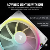 CORSAIR iCUE LINK LX140 RGB 140mm PWM Fan Expansion - White