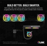 CORSAIR iCUE LINK QX120 RGB, 120mm Magnetic Dome RGB Fan, Expansion Kit (Single Fan)