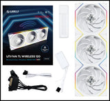 Lian Li UNI FAN TL Wireless Reverse 120mm RGB – 1 & 3 Pack, Black/White