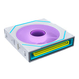 Lian Li UNI FAN SL-INF Wireless 120mm RGB – 1 & 3 Pack with Controller, Black/White