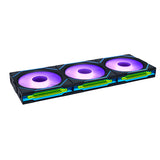 Lian Li UNI FAN SL-INF Wireless 120mm RGB – 1 & 3 Pack with Controller, Black/White