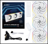 Lian Li UNI FAN TL Wireless 120mm RGB – Single & 3-Pack, Black/White