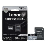 Lexar Professional 1066x microSDXC UHS-I Card 128GB SILVER Series
