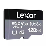 Lexar Professional 1066x microSDXC UHS-I Card 128GB SILVER Series