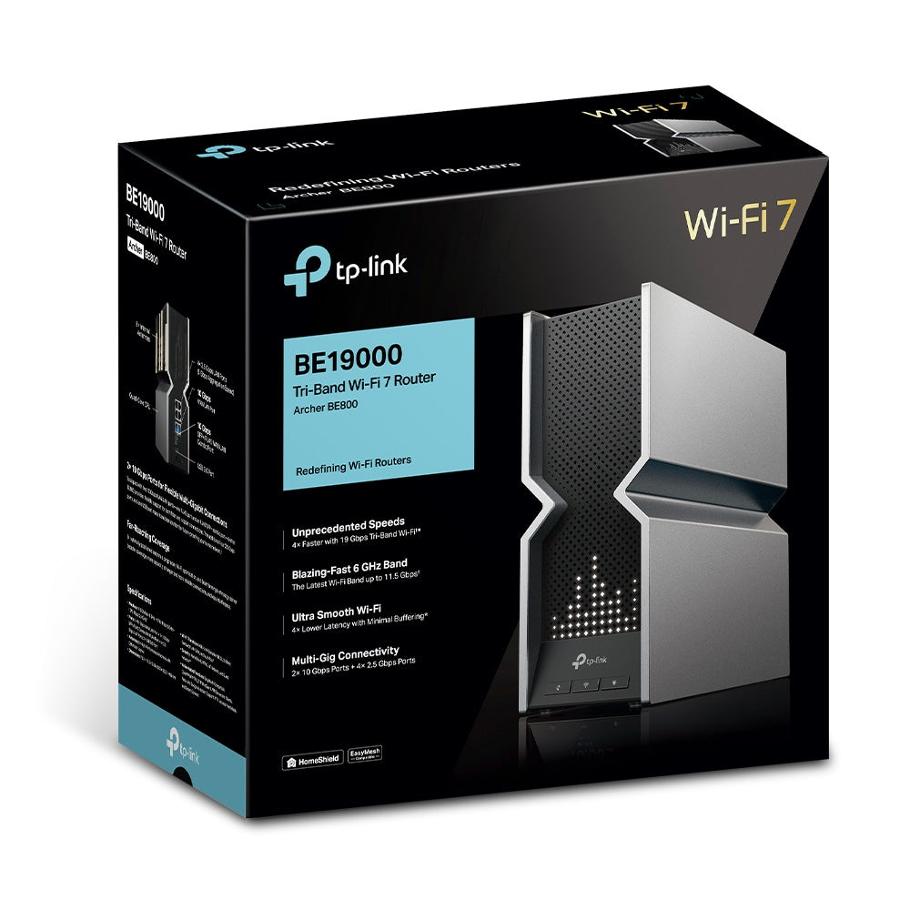 Tp-Link Archer BE800 BE1900 Tri-Band WiFi 7 Router – TechDeals Pte Ltd