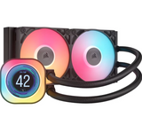 CORSAIR iCUE LINK TITAN 240 RX LCD Liquid CPU Cooler
