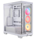 CORSAIR 3500X LX-R RGB iCUE Link Tempered Glass Mid-Tower PC Case White