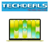 MacBook Neo 13-inch: Apple A18 Pro chip with 6‑core CPU and 5‑core GPU, 8GB, 512GB SSD, Touch ID - Citrus