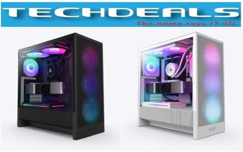 NZXT H5 Flow RGB (2024) | Black | White |