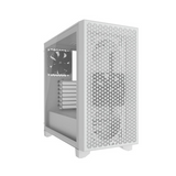 Corsair 3000D Airflow Mid-Tower PC Case - White - 2x SP120 ELITE Fans