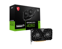 MSI GeForce RTX 4060 VENTUS 2X BLACK 8G OC