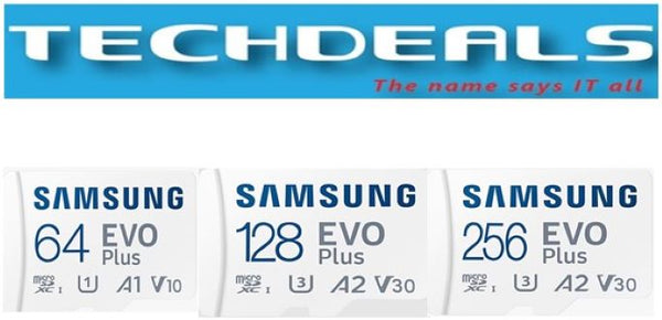 EVO Plus microSDXC UHS-I Card | 64GB | 128GB | 256GB |