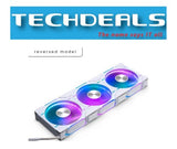 Phanteks D30 120mm PWM Fan, DRGB, Reversed, White, 3Pack