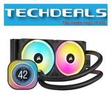 CORSAIR iCUE LINK H100i LCD Liquid CPU Cooler - 240mm Radiator