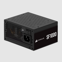 Corsair SF Series™ SF1000 — 1000 Watt 80 PLUS Platinum Cybenetics Platinum  Cybenetics Platinum SFX Power Supply