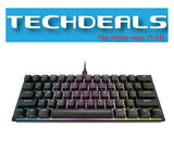 Corsair K65 RGB MINI 60% Mechanical Gaming Keyboard - Cherry MX Speed