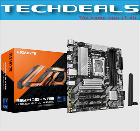 Gigabyte B860M DS3H WiFi 6E M-Atx LGA1851 Motherboard