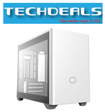 COOLERMASTER MASTERBOX NR200P SFF m-ITX CASE WITH T.G -WHITE