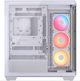 CORSAIR 3500X RGB Tempered Glass Micro ATX , White
