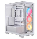 CORSAIR 3500X RS-R ARGB Tempered Glass Mid-Tower PC Case White