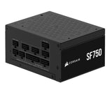Corsair SF Series SF750 — 750 Watt 80 PLUS Platinum (ATX 3.0, PCIe 5.0)