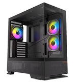 OKINOS Aqua 6 Infinity Black - w/ 6 fans ATX