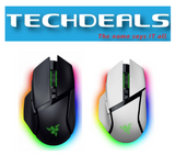Razer Basilisk V3 Pro 35K - Ergonomic Wireless Gaming Mouse Black | White