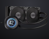 CORSAIR NAUTILUS 240 RS LCD Liquid CPU COOLER BLACK