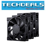 Phanteks M25 G2 120mm, PWM fan, Black, 3pack