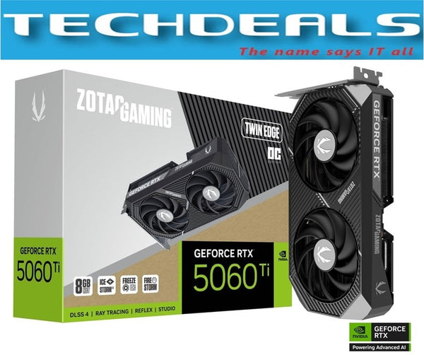 Zotac RTX5060Ti Twin Edge OC 8GB GDDR7